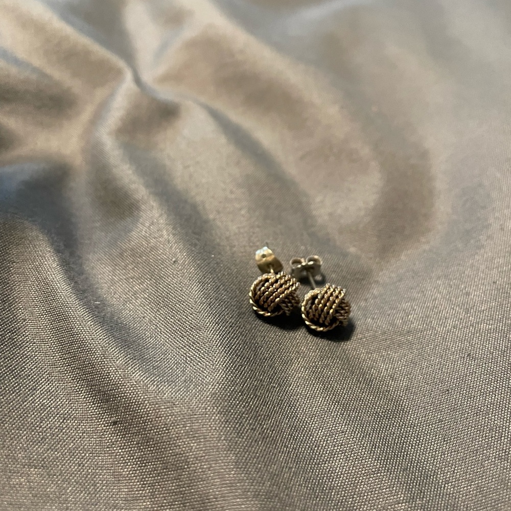 Tiffany and Co. Knot earrings